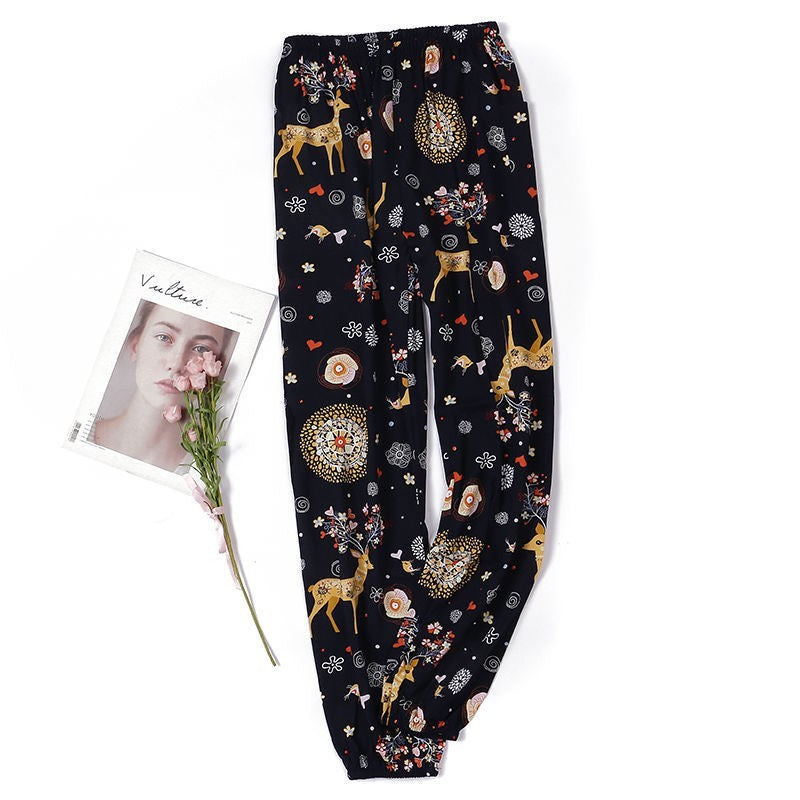 Women's Plus Size Cotton Pajama Pants