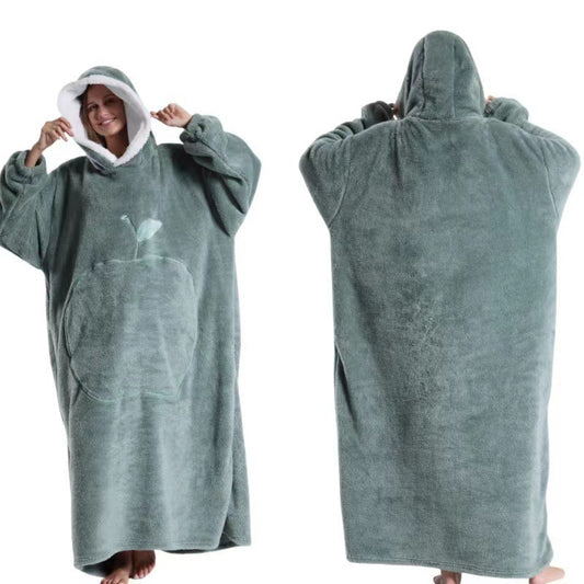 CozyCore Apple Robe Hoodie