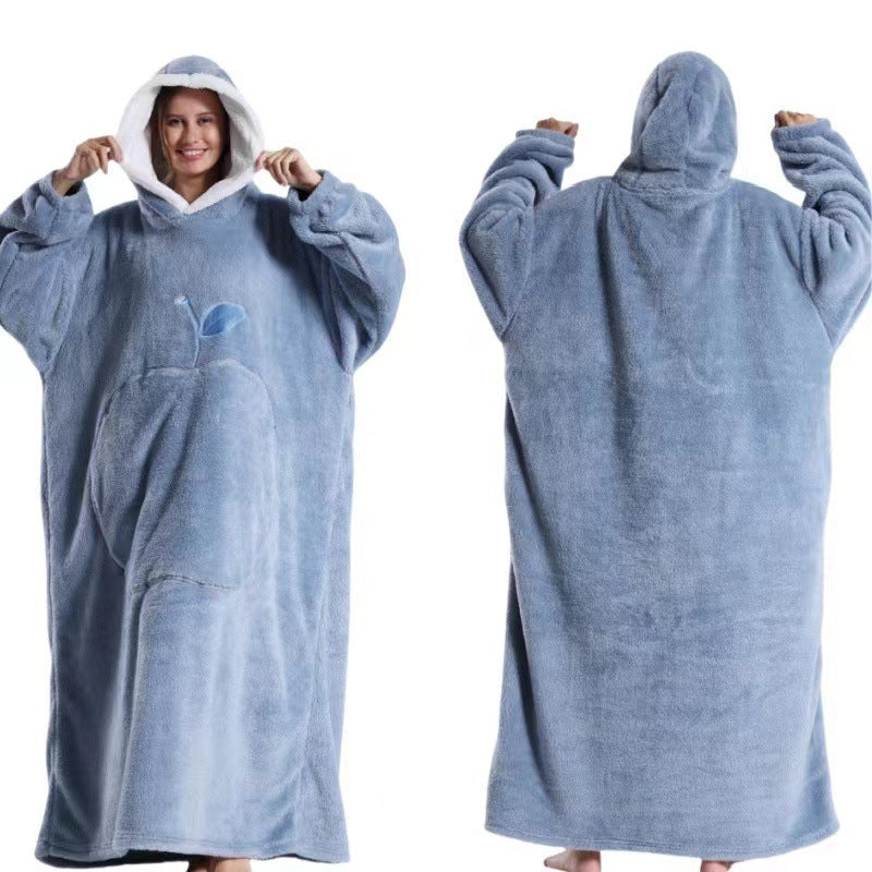 CozyCore Apple Robe Hoodie