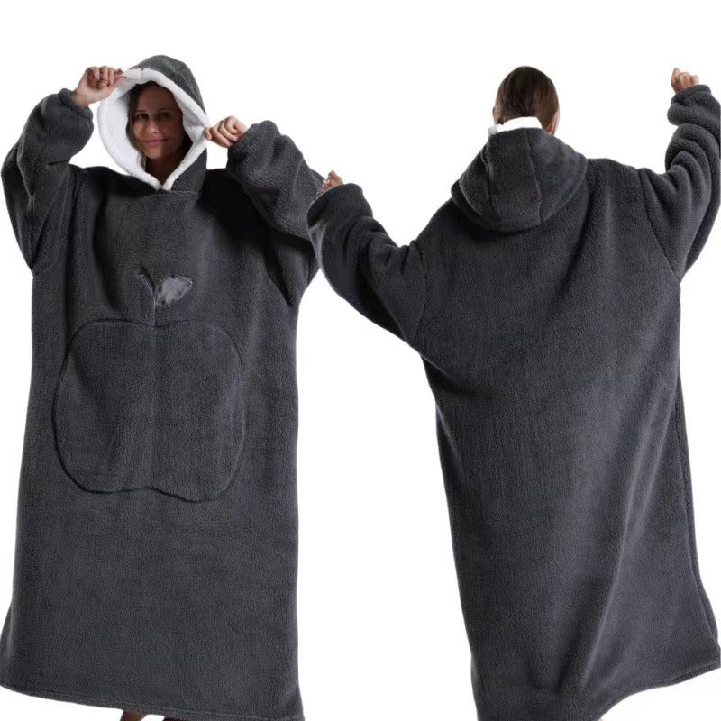 CozyCore Apple Robe Hoodie