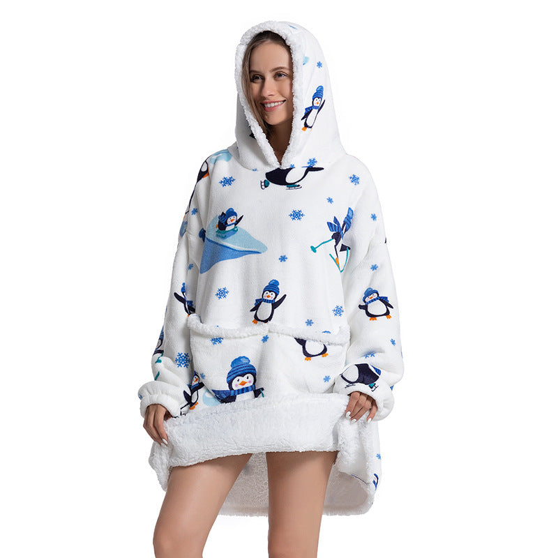 SnugTails Plush Character Wearable Hoodie
