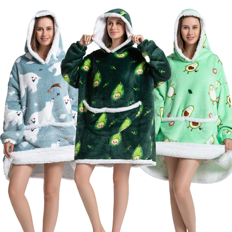 SnugTails Plush Character Wearable Hoodie