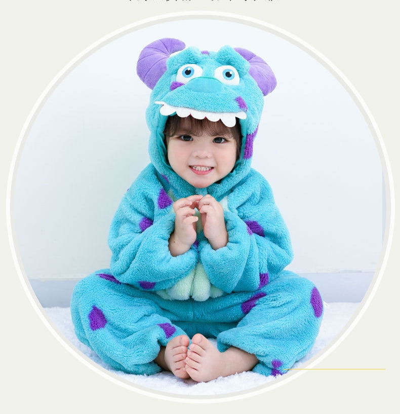 SnuggleBeasts Zip-Up Romper Collection