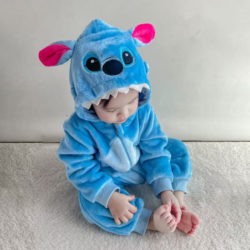 SnuggleBeasts All-Season Plush Rompers