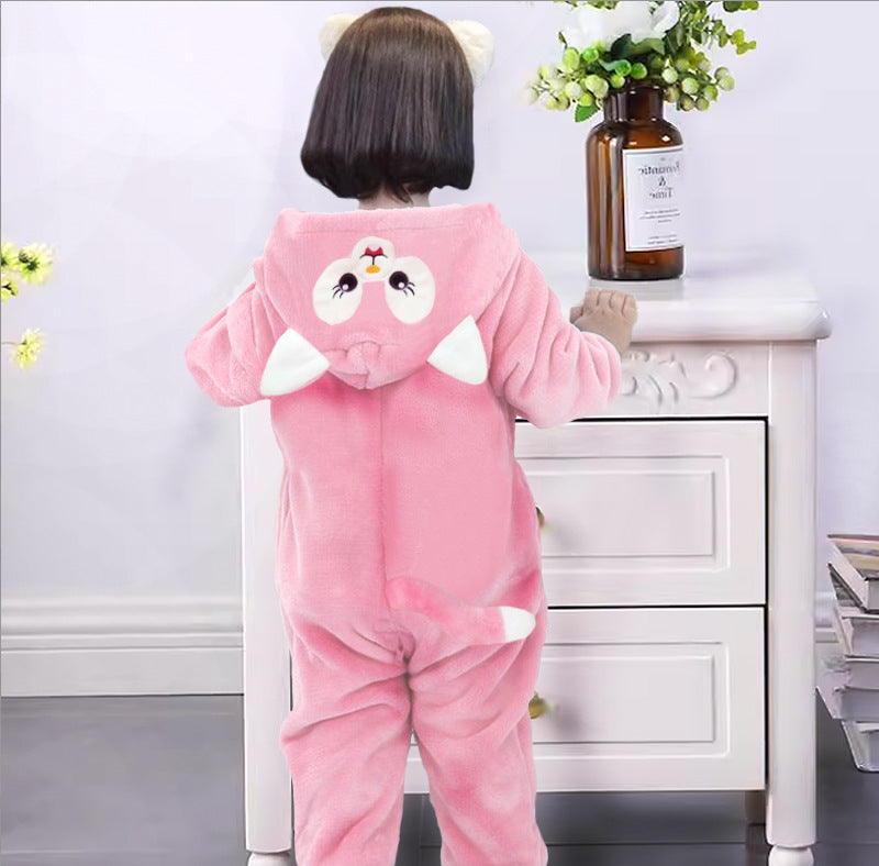 SnuggleBeasts All-Season Plush Rompers