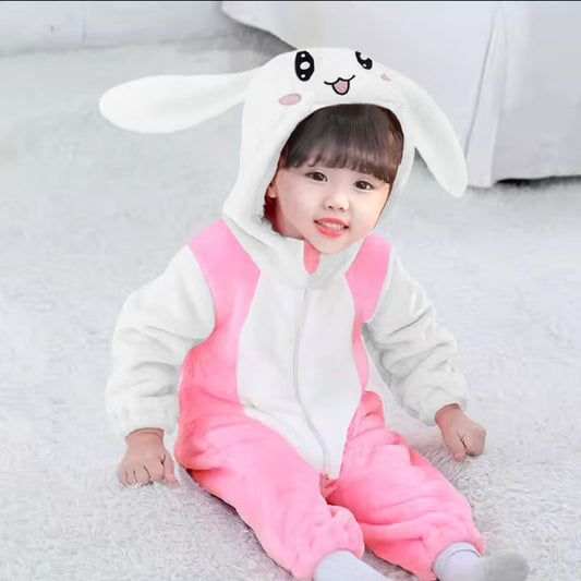 SnuggleBeasts All-Season Plush Rompers