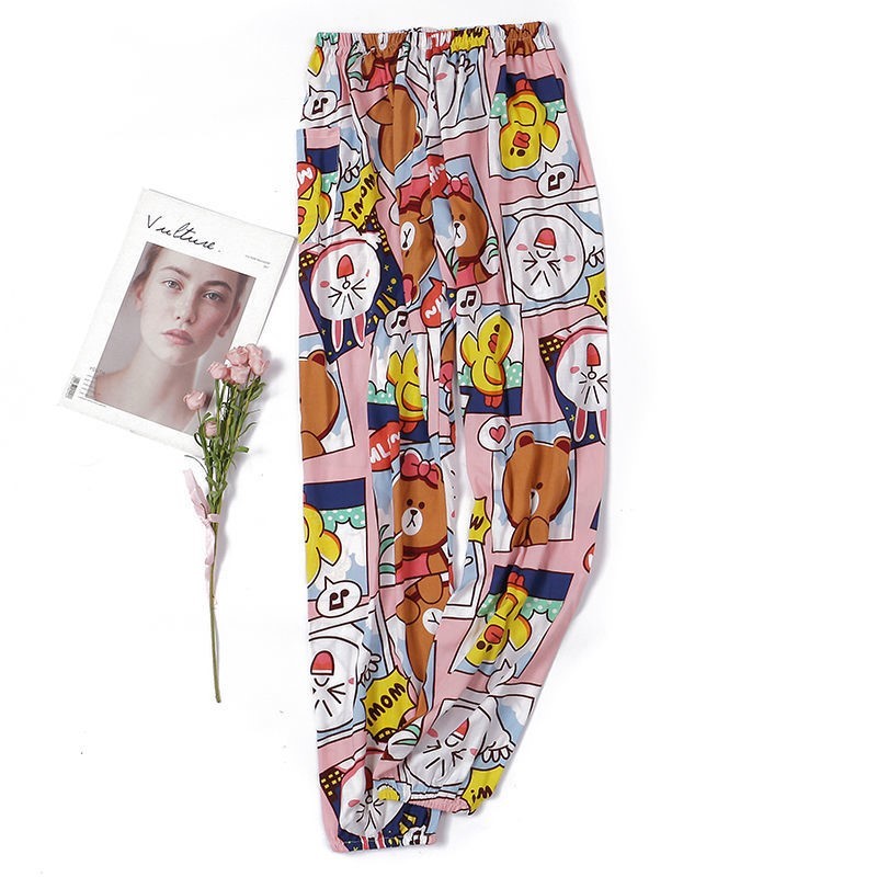 Women's Plus Size Cotton Pajama Pants