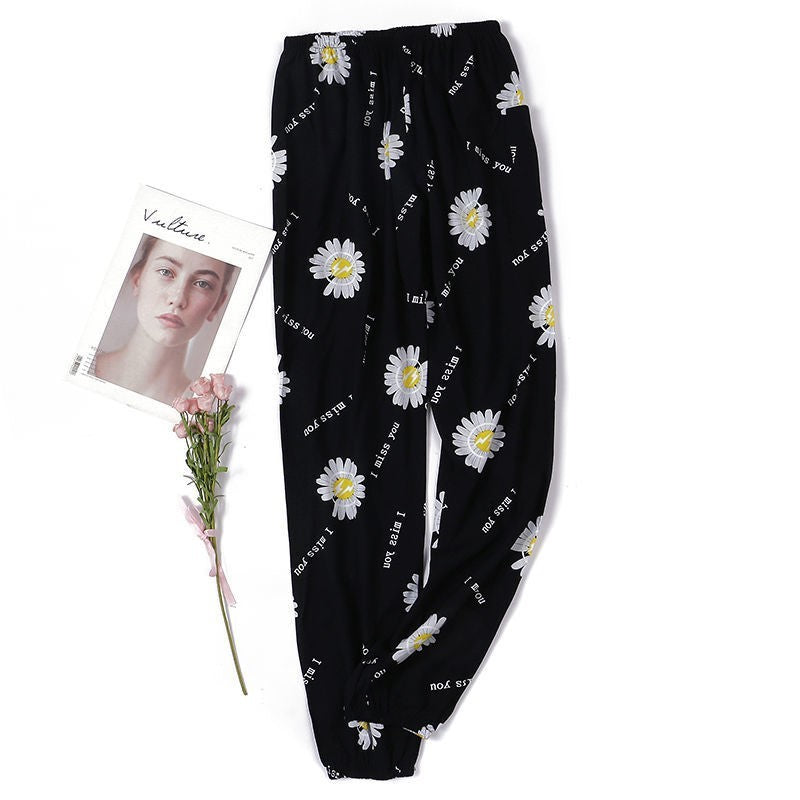 Women's Plus Size Cotton Pajama Pants