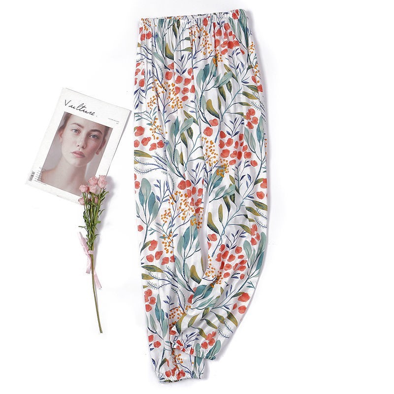 Women's Plus Size Cotton Pajama Pants