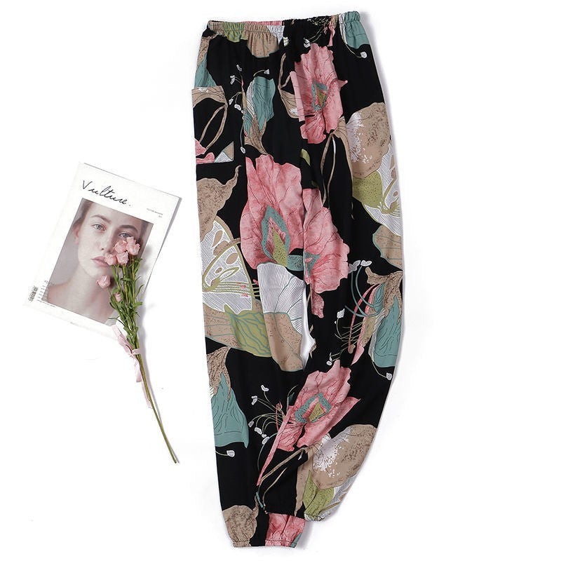 Women's Plus Size Cotton Pajama Pants