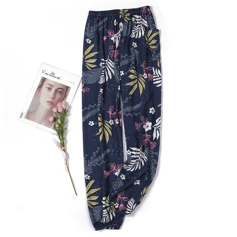 Women's Plus Size Cotton Pajama Pants