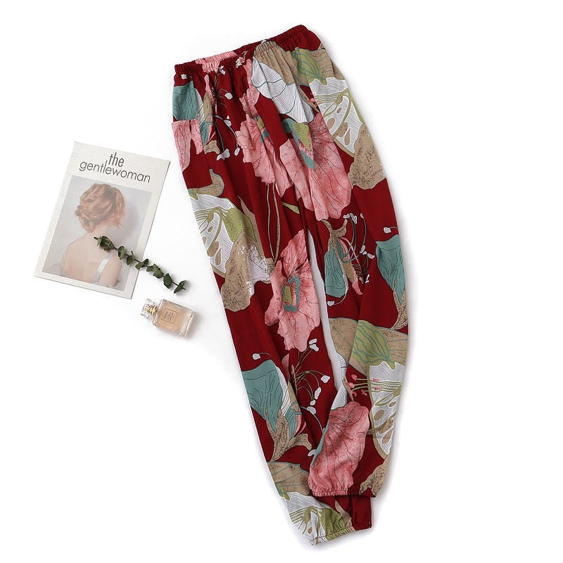 Women's Plus Size Cotton Pajama Pants