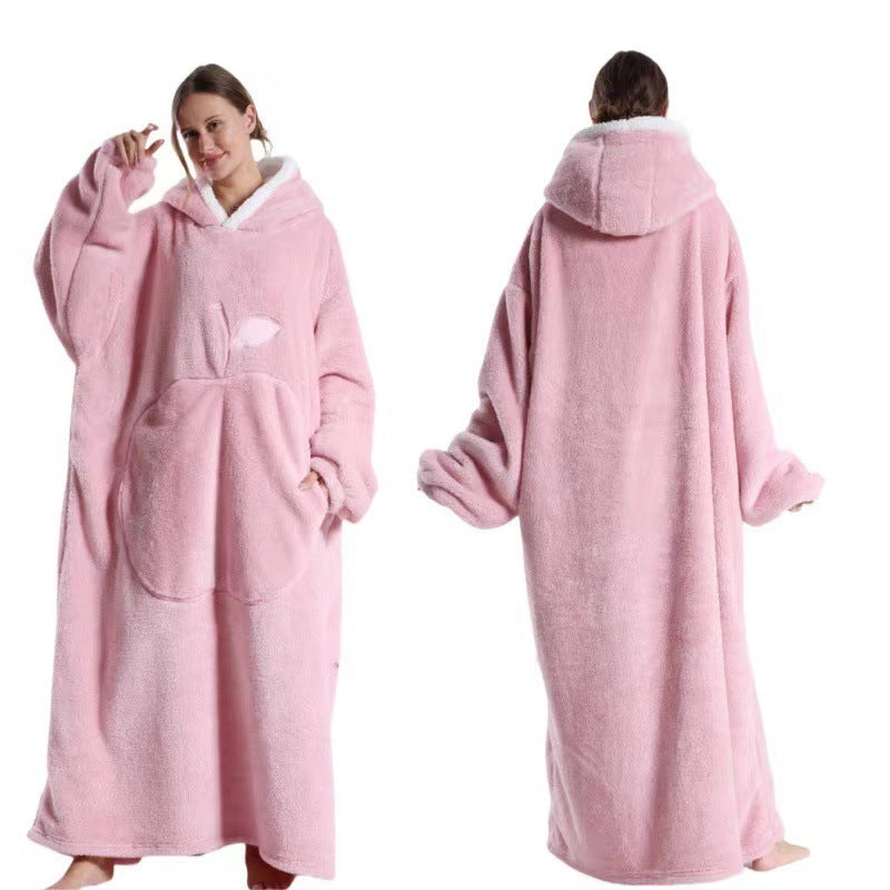 CozyCore Apple Robe Hoodie