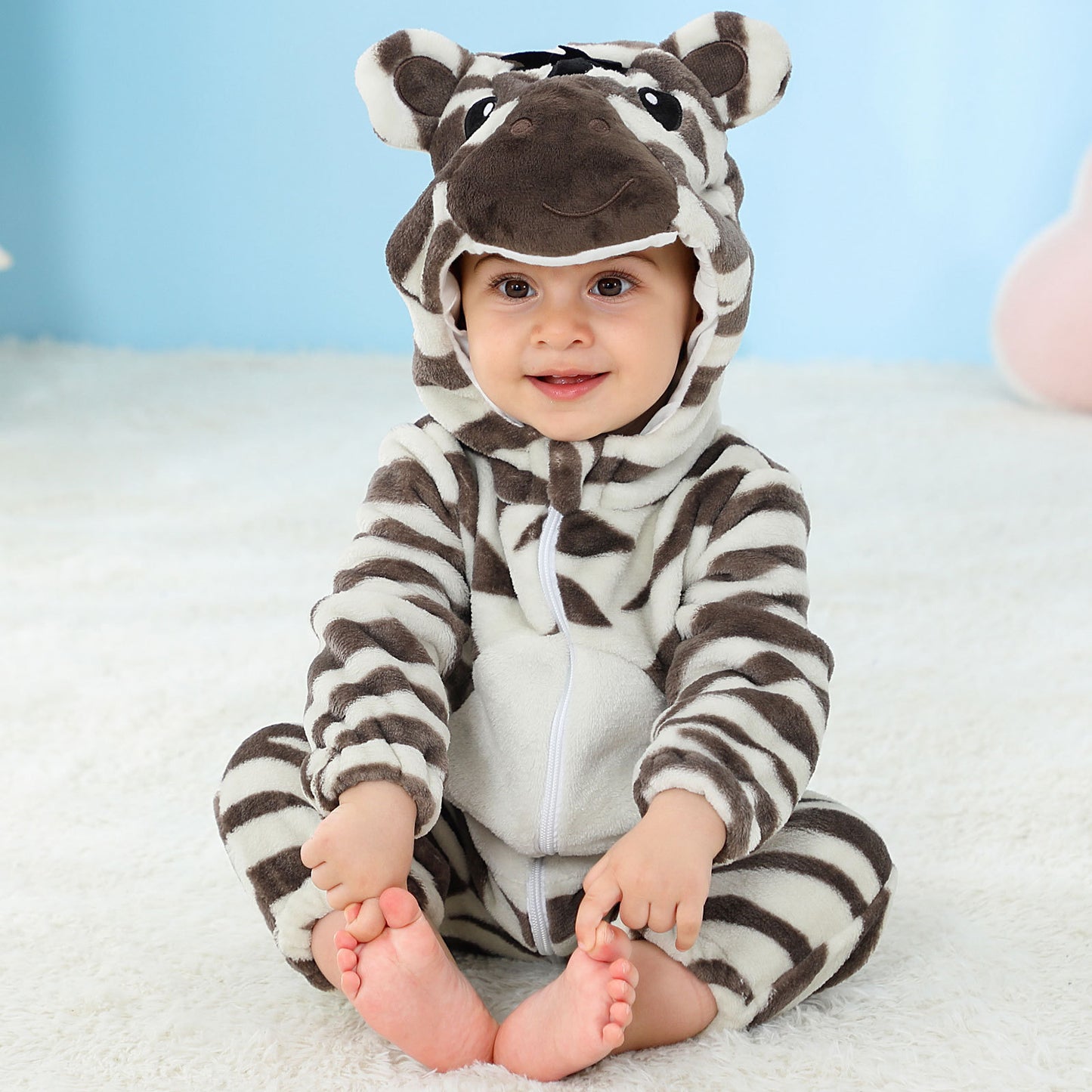 CozyCritters Plush Romper Series