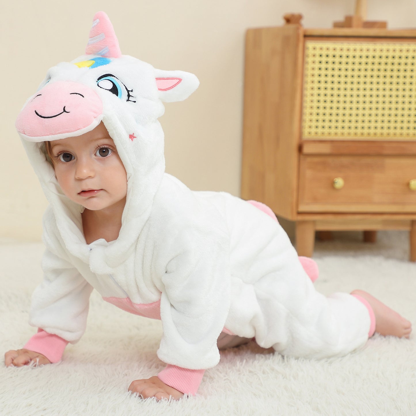 CozyCritters Plush Romper Series