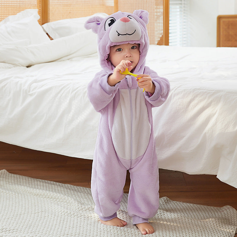CozyCritters Plush Romper Series