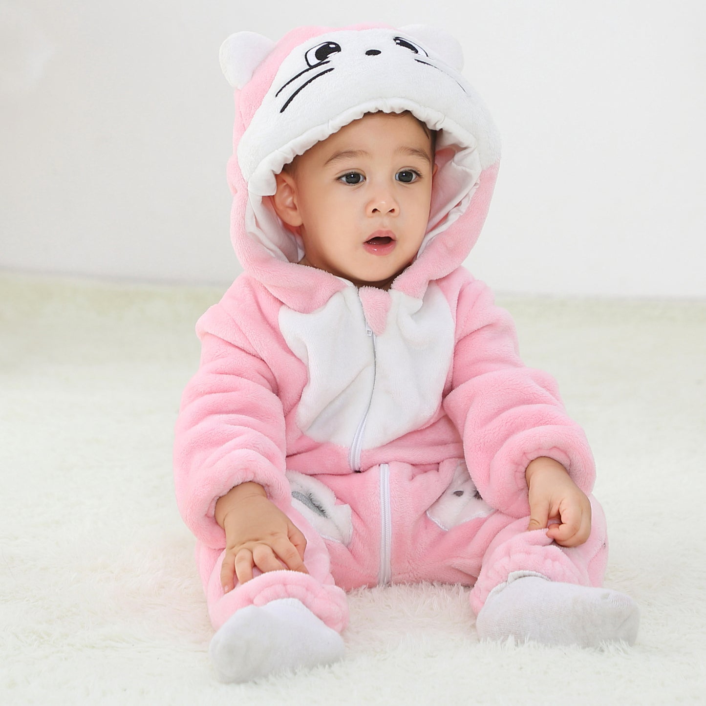 CozyCritters Plush Romper Series