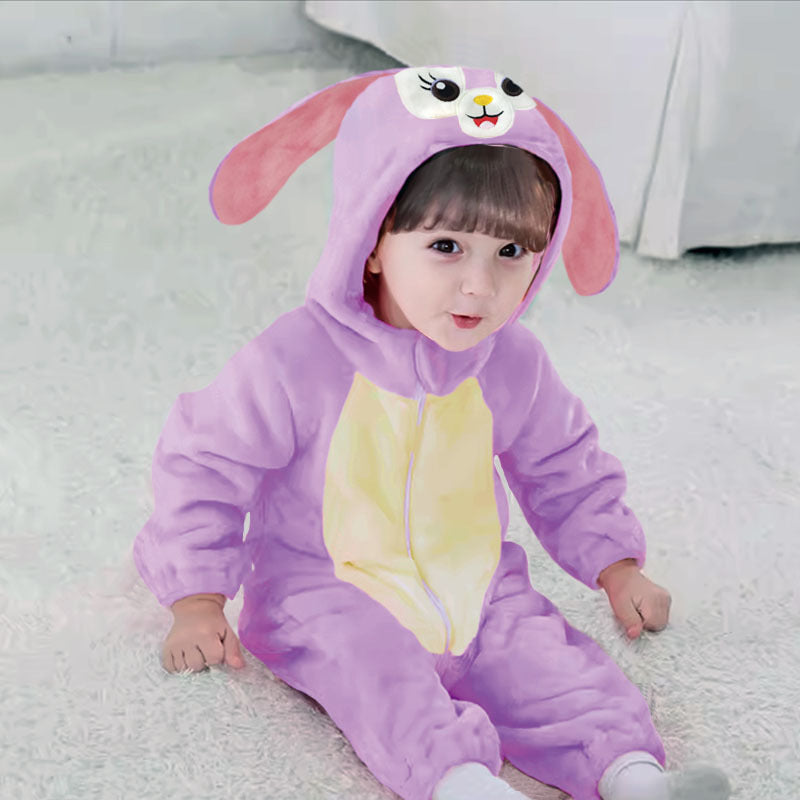 SnuggleBeasts All-Season Plush Rompers