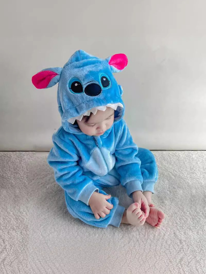 SnuggleBeasts All-Season Plush Rompers