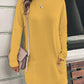 Women's Solid Color Long Sleeve Loose Round Neck Pocket Top T-shirt